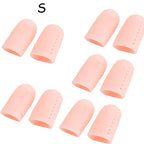 New Breathable Toe Protectors Sleeve Bunion Pads Cushion Big Toe Guards Silicone Toe Covers For Protection Of Ingrown Toenails