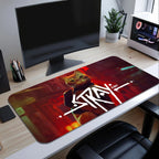 Game S-Stray Cat S Mouse Pad Large Desk Mat Keyboard Ergonomic Office Rubber Game PC Non-slip Anti-fray Home Custom Best Price