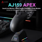 AJAZZ AJ159 APEX Mouse Tri Mode Wireless 8K PAW3950 Sensor Low Latency Gaming Mouse Charge Base Customize Lightweight Pc Gamer