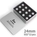 Qanba Gravity KS Mechanical Shafts Silent Pushbutton 24mm/30mm Arcade Button Snap-in (Boxed)