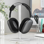 Aluminium Alloy Headphone Stand Holder Rack Space Saving Desktop Organizer Display Earphone Mount Hanger Headset Support Stand