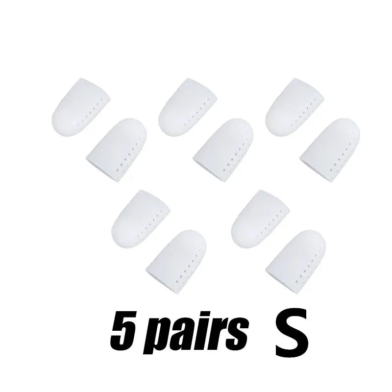 New Breathable Toe Protectors Sleeve Bunion Pads Cushion Big Toe Guards Silicone Toe Covers For Protection Of Ingrown Toenails