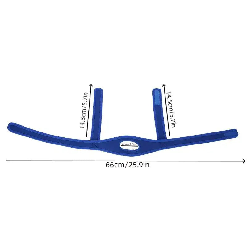 1Pcs Anti Apnea Jaw Solution Sleep Support Apnea Belt Neoprene Anti Snore Stop Snoring Chin Strap Belt Adjustable Tool〔DD329〕
