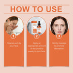 Vitamin C Serum for Face Hyaluronic Acid Brightening Dark Spot Corrector Anti Aging Face Oil Aloe Vera Daily Glow Skin Care 30ml