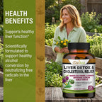 Liver Cleanse Detox & Repair - with Artichoke, Dandelion, Liver & Kidney Health, Liver Cleanse, Detox & Repair
