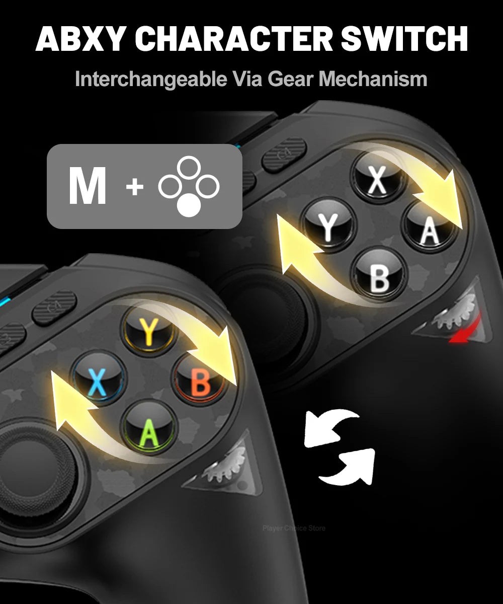 GameSir Tarantula Pro Gamepad PC for Nintendo Switch 2 Switch Android iOS Controle TMR Hall Joysticks NFC 6 axis Gyro Controller
