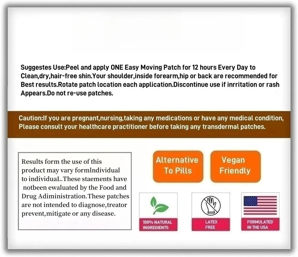 Testosterone Supplement for Men Muscle Building Fast Acting Testo Extreme - Improve Muscle Strength & Growth 30 Patches