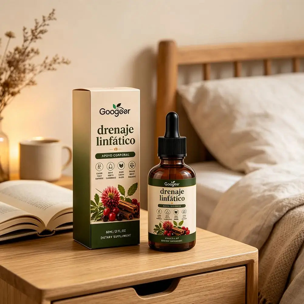 60ml Lymphatic Herbal Drops 60ml Natural Plant‑Based Dietary Supplement Body Wellness Support for Daily Body Balance Care