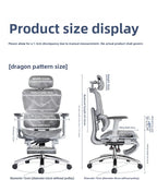 Stable Durable Ergonomic chair, computer chair, office chair, reclining dual-purpose office rotating chair, e-sports chair