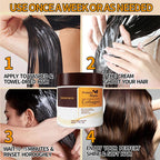Amococo 2pcs Hair Mask 200g Each Protein Collagen Hair Mask for Dry Hair Deep Conditioning Moisturizing Hair Treatment Mask Nourishing Hair Care Mask for Women Salon Hair Care