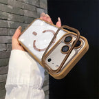 Luxury Bracket Stand Magnetic Phone Case for iPhone 18 Pro 17 16 Plus 15 14 13 12 Pro Max With Lens Protector Cover for Magsafe
