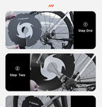 Anti-fouling Motorcycle Washing Disc Brake Cleaning Protection Cover Ultralight Bicycle Washing Disc Guard Bike Accessories