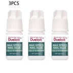 Max Speed Nail Glue Professional Salon Grade, Fast Drying Instant Strong Hold Nail Adhesive for Acrylic Nails Fake Nail Tips Press On Nails Nail Extensions, Quick Bond Precision Tip Nail Glue for Home DIY Salon Nail Art Broke