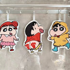 Kawaii Crayon Shin-Chan Cartoon Cute Hand Towel Water-Absorbent Coral Fleece Kitchen Quick-Drying Shower Room Supplies