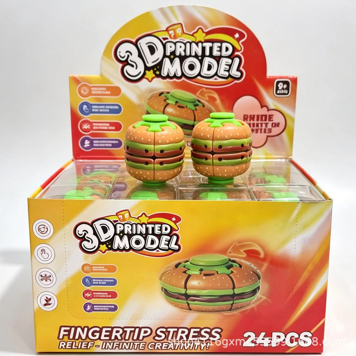 Soda Can Fingertip Slider Fidget Toy Keychain for Stress Relief