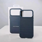 Original Technology Woven Magnetic Case For iPhone 18 17 16 15 14 13 Pro Max Fundas For Magsafe Wireless Charger Official Cover