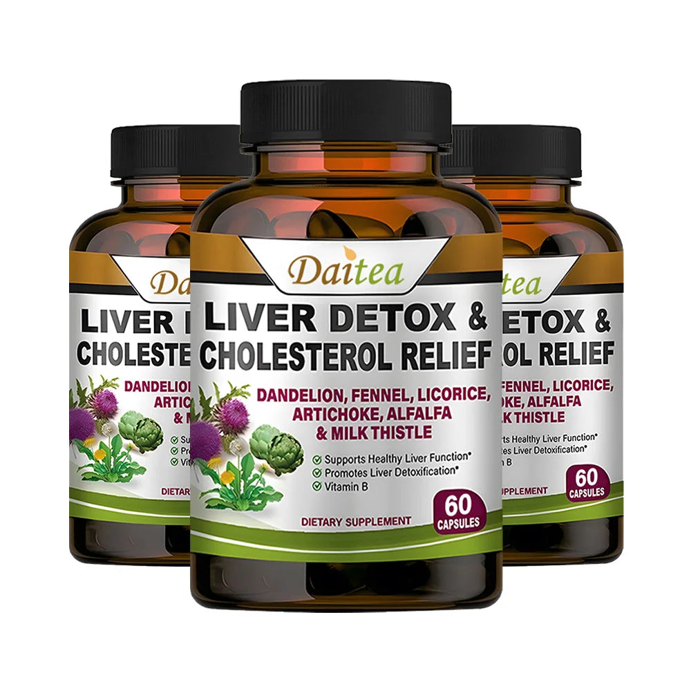 Liver Cleanse Detox & Repair - with Artichoke, Dandelion, Liver & Kidney Health, Liver Cleanse, Detox & Repair