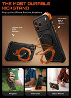 UB Grip For iPhone 18 Pro Max /For iPhone 17 Pro Max Case SUPCASE Compatible with MagSafe Heavy Duty Rugged Magnetic Phone Case