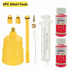 Bicycle Brake Mineral Oil 60ML Bike Hydraulic Disc Brake Oil Bleed Kit For SHIMANO TEKTRO SRAM NUTT Series Brake Repair Tools
