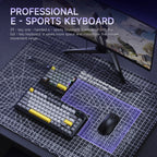 AJAZZ AK029 Wired One-Handed Gaming Keyboard HE Magnetic Switch 29 Key RGB 8000Hz Mini Mechanical Keyboard for E-sports PC Gamer