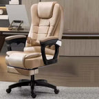 Leather Executive Office Chair Gaming Adjustable Modern Ergonomic Chair Mobile Massage Designer Silla Oficina Salon Furniture