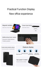 Magic Keyboard Folio For Xiaomi Pad 7 2024 Mi Pad 7 8 Pro 11.2' Tablet Smart Case For Xiaomi Pad 8 Spanish German Keyboard Cover