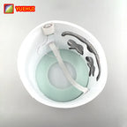 Fashion Luminous LED Mask DJ Costumes Accessories Glow Supplies Neon Light Marshmallow  Mask For Music Festival Nightclub Dance