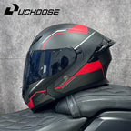 High Quality DOT Motorcycle Helmet Four Seasons Motocross Racing Modular Flip Up Casco Moto Men Women Off Road Helmet Unmasked