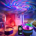 LED NightLights Galaxy Projector Remote Control 5V USB Rechargeable Starry Sky Lamp DMX Sound Active 7 Modes for Kids Room Decor