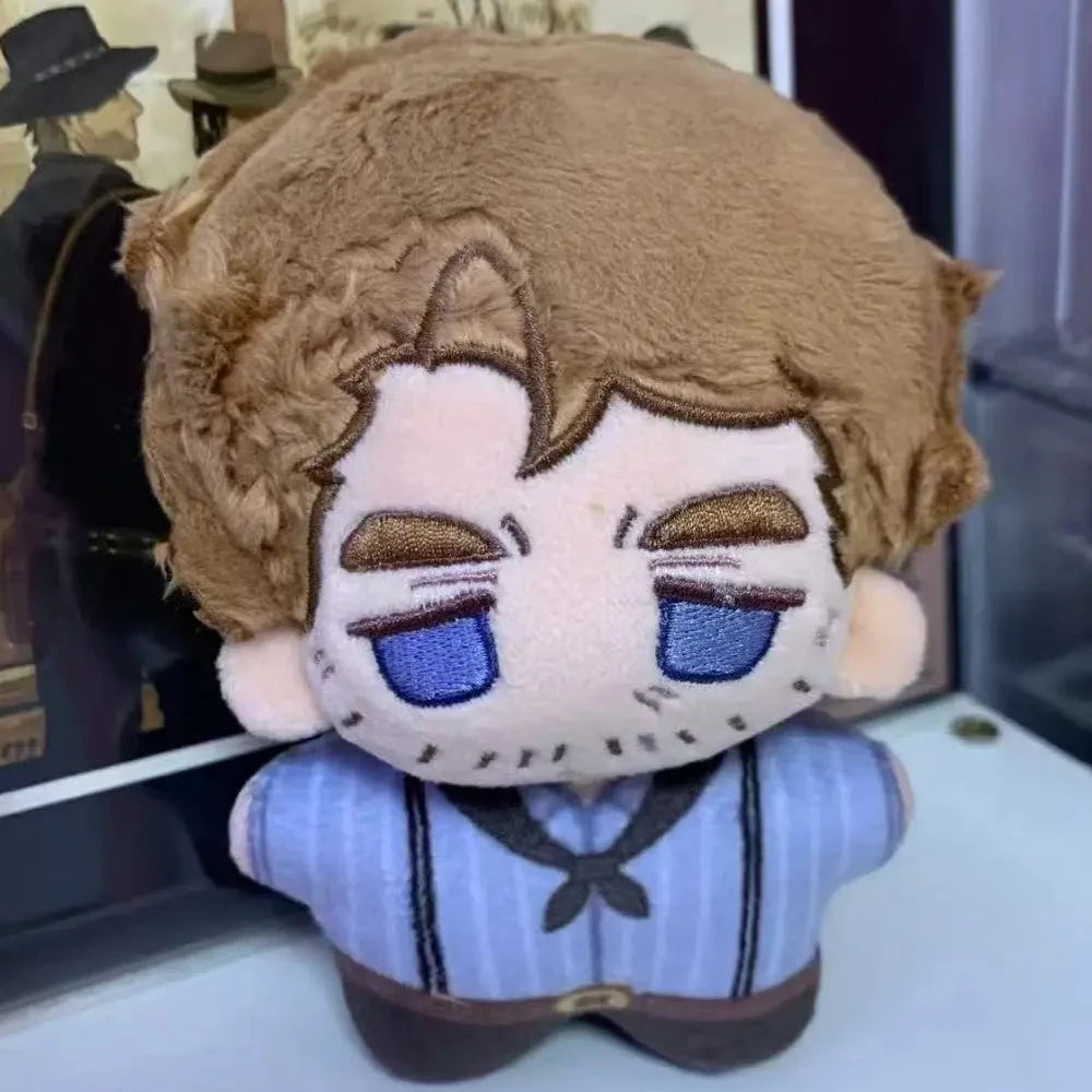 Game Red Dead Redemption 2 Arthur Morgan Cosplay Doll Cotton Doll Keychain Plush Stuffed Backpack Decoration Halloween Prop