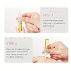 Vitamin C Serum, Each Box Contains 2ml X 7 Vials, Meeting the Needs of Facial Care for a Week, Made with Mild Ingredients, Individually Packaged, Convenient to Use, Safe and Hygienic, Suitable for Men, Alcohol-Free