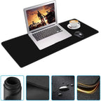 Japan Sports Car Large Black Mousepad Office Gamer Keyboard Desk Mat  Natural Rubber Mousepad Speed Desk Mat Anime Lock edge pad