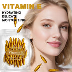 Vitamin E Serum Capsules, Single-Use Essence Capsules, Hydrating and Moisturizing Facial Skin 30/40/50/60/90/120/180 Count