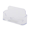 Black&Clear Acrylic Business Card Holder For Desk Plastic Business Cards Display Holders Stand Name Cards Organizer Card Shelf