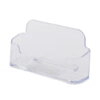 Black&Clear Acrylic Business Card Holder For Desk Plastic Business Cards Display Holders Stand Name Cards Organizer Card Shelf