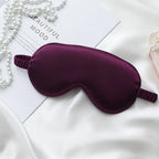 Double-Sided Silk Sleeping Eyeshade Light Blocking Breathable Travel Sleep Eye Mask Shields Protective Safety Goggle Eye Wear