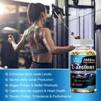 2PCS Men's L-Arginine Endurance Tribulus Terrestris Capsules Male and Female Supplements-Muscle Mass, Endurance and Vitality