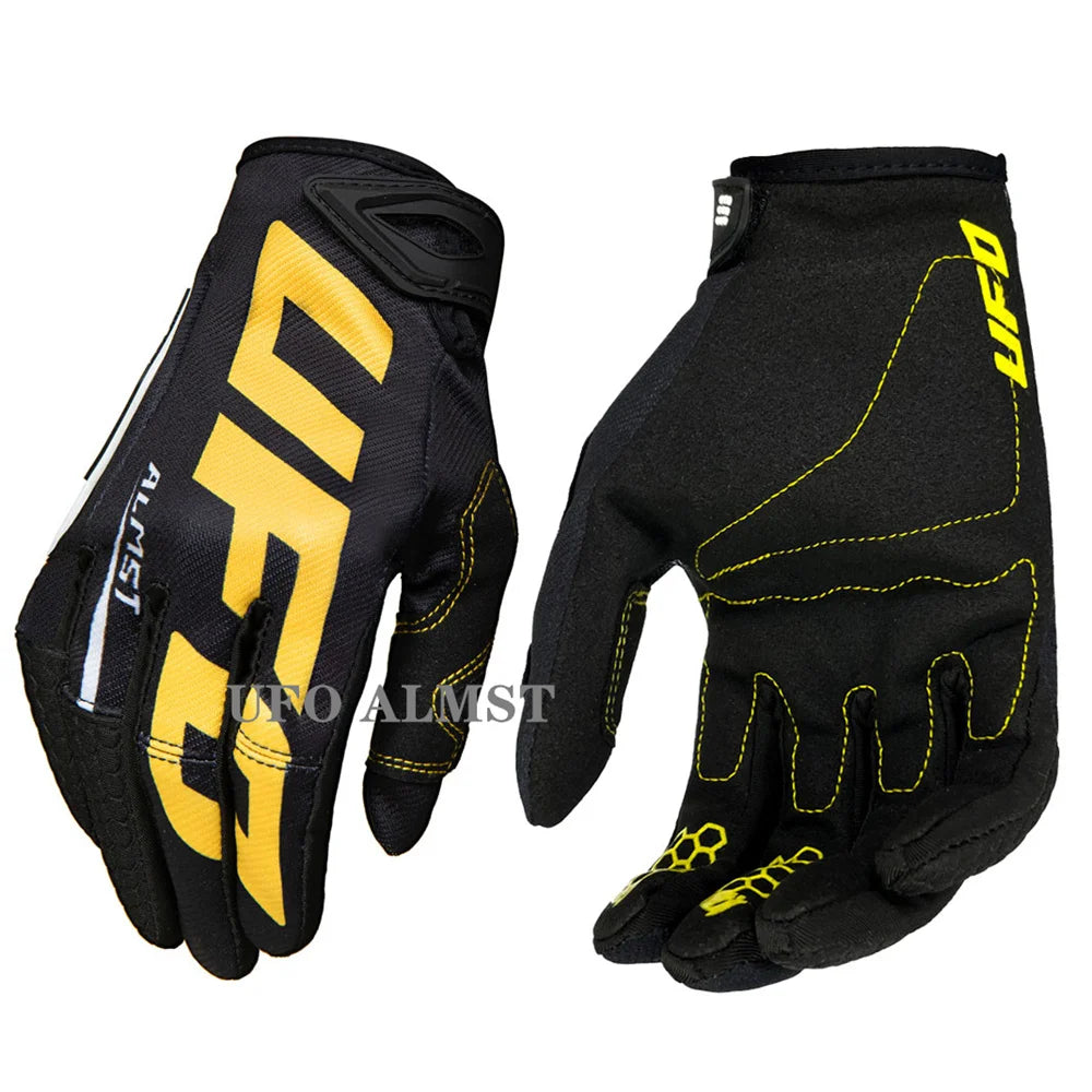 UFO Almst Off-Road Motorcycle Gloves Enduro Shockproof Mens Racing Guantes Moto Cross Luvas Motorbike MX ATV Gloves for Summer
