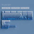 2026 Original Daylight Keycaps PTB Translucent, Side-engraved Oem 135 Keys, Customized To Fit 60/84/98/108 Mechanical Keyboards.