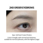 Real Eyebrow Texture Protein Fiber Cloned Eyebrows - Semi-Permanent PMU Microblading Eyebrow Pigment, Permanent Makeup Artists