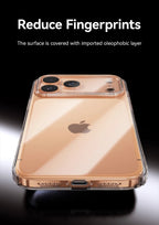 Joyroom Case For iPhone 18 Pro Max Case Crystal Transparent PC Anti-Yellow Lens Protection Cover For iPhone 17 16 15Pro Max Case