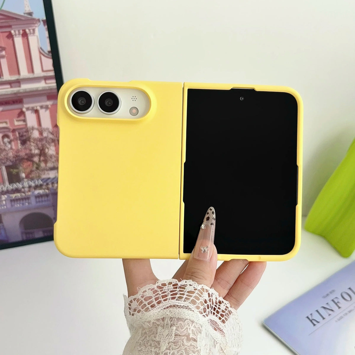 New Luxury Matte Ultra Thin Candy Color Phone Cases for Apple IPhone 18 Fold Ultra 2026 Silm Skin Feel Shockproof PC Hard Cover