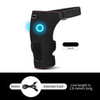 Cordless Heated Hip Support Brace with Massager Relief Lower Back Hip Heating  Massage Support Hips Muscle Relaxation