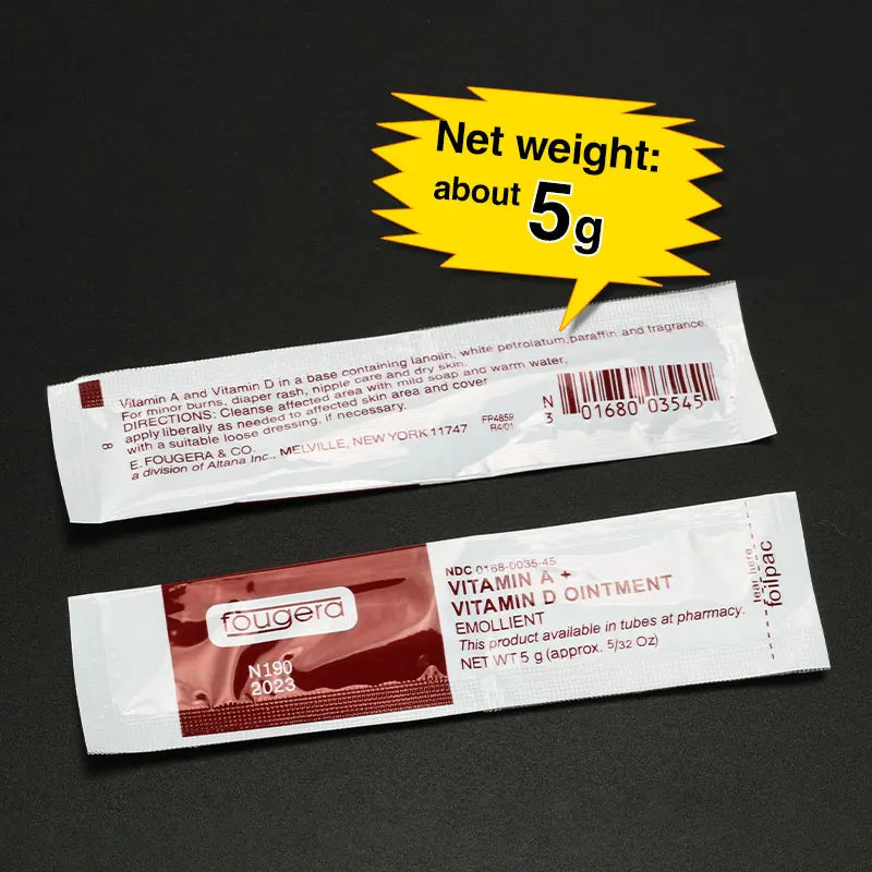 10/30/50PCS Permanent Makeup Vitamin AD Ointment Anti Scar Tattoo Aftercare Cream For Tattoo Body Art Recovery Tattoo Supplies