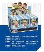 Original In-Stock Messi Argentina National Tea Player Series Vinyl Figurine Blind Box Pendant Collectible Ornament Toys Gifts