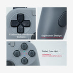 GameSir Tegenaria Lite Wired Gamepad, Dual Rumble Motors, Hall Effect Sticks, 1000Hz Polling, for Nintendo Switch 2, PC