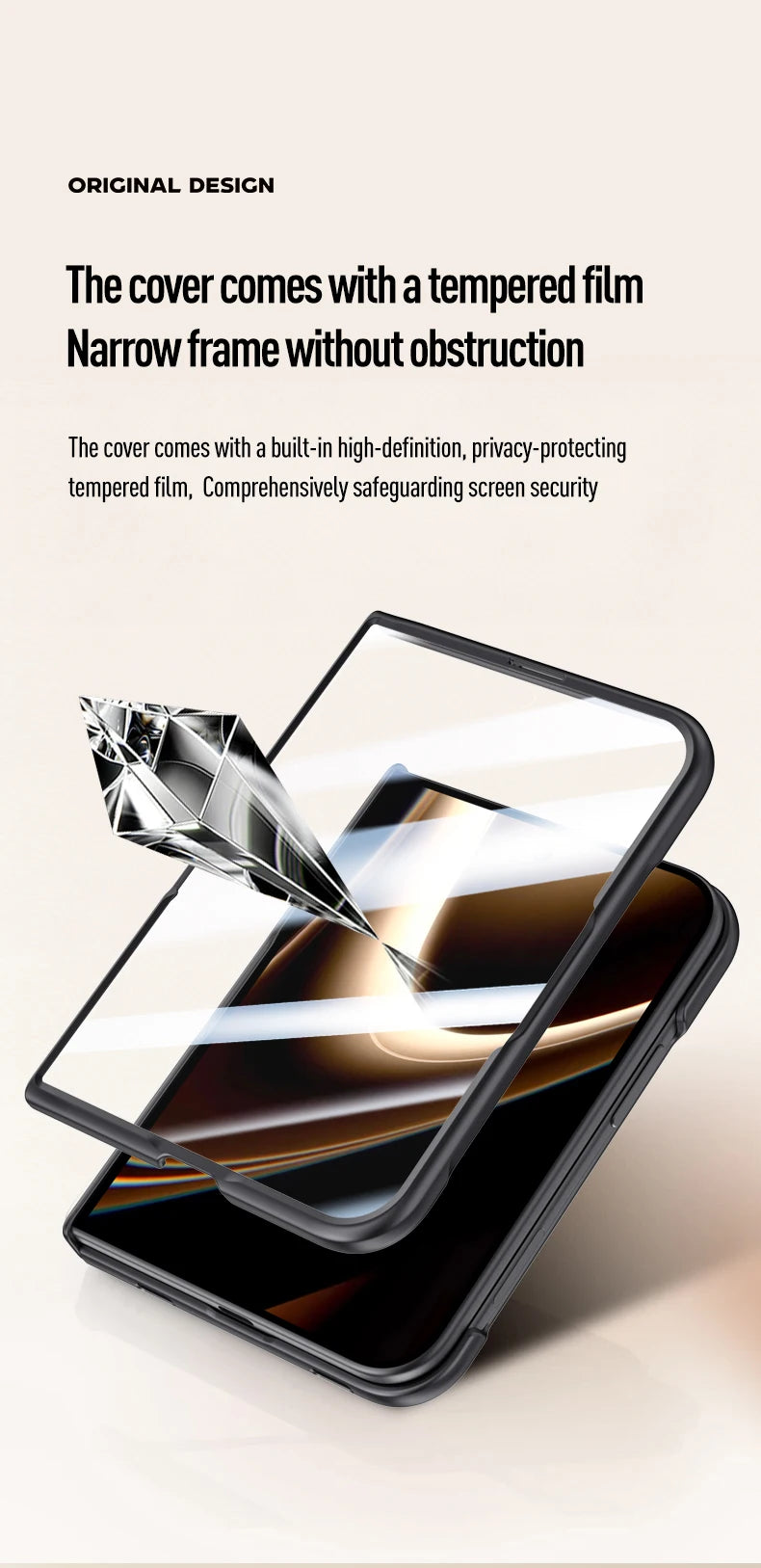 MagSafe Metal 360 Rotating Holder Case With Glass Screen Protector For iPhone