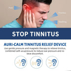 Tinnitus Relief Ear Clip Treat Ringing Relieve Pain Dizziness Otitis Improve Hearing Calming Ear Set Pressure Portable Ear Tools