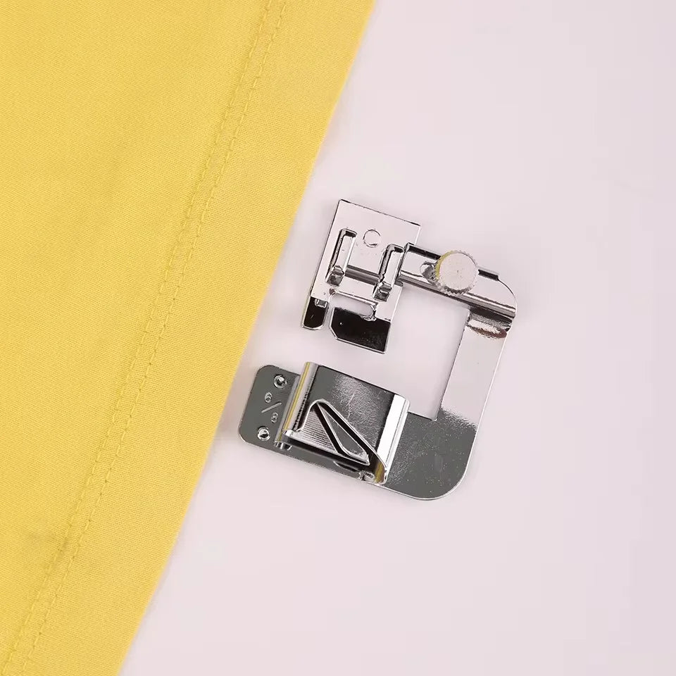 Sewing Hemming Set 1/3Pcs Wide Hem Foot 1Pc Or 3Pcs Narrow Rolled Hem Presser Feet For Brother Singer Low Shank Sewing Machines
