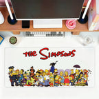 The S-simpsons Cartoon Mouse Pad For Office Gaming And Keyboards Non-Slip Large Waterproof